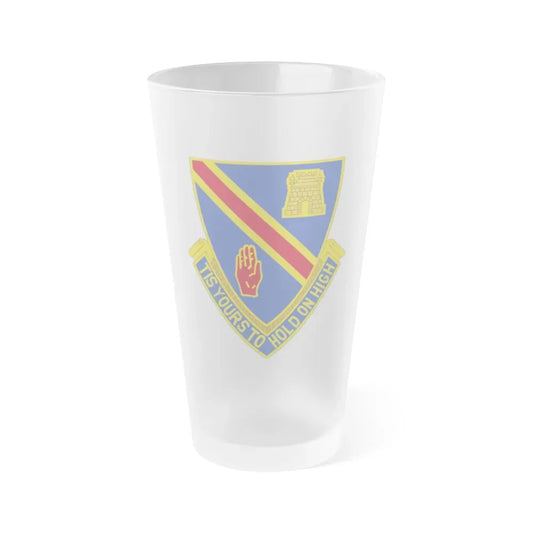 241 Engineer Battalion (U.S. Army) Frosted Pint Glass 16oz Default Title - Go Mug Yourself
