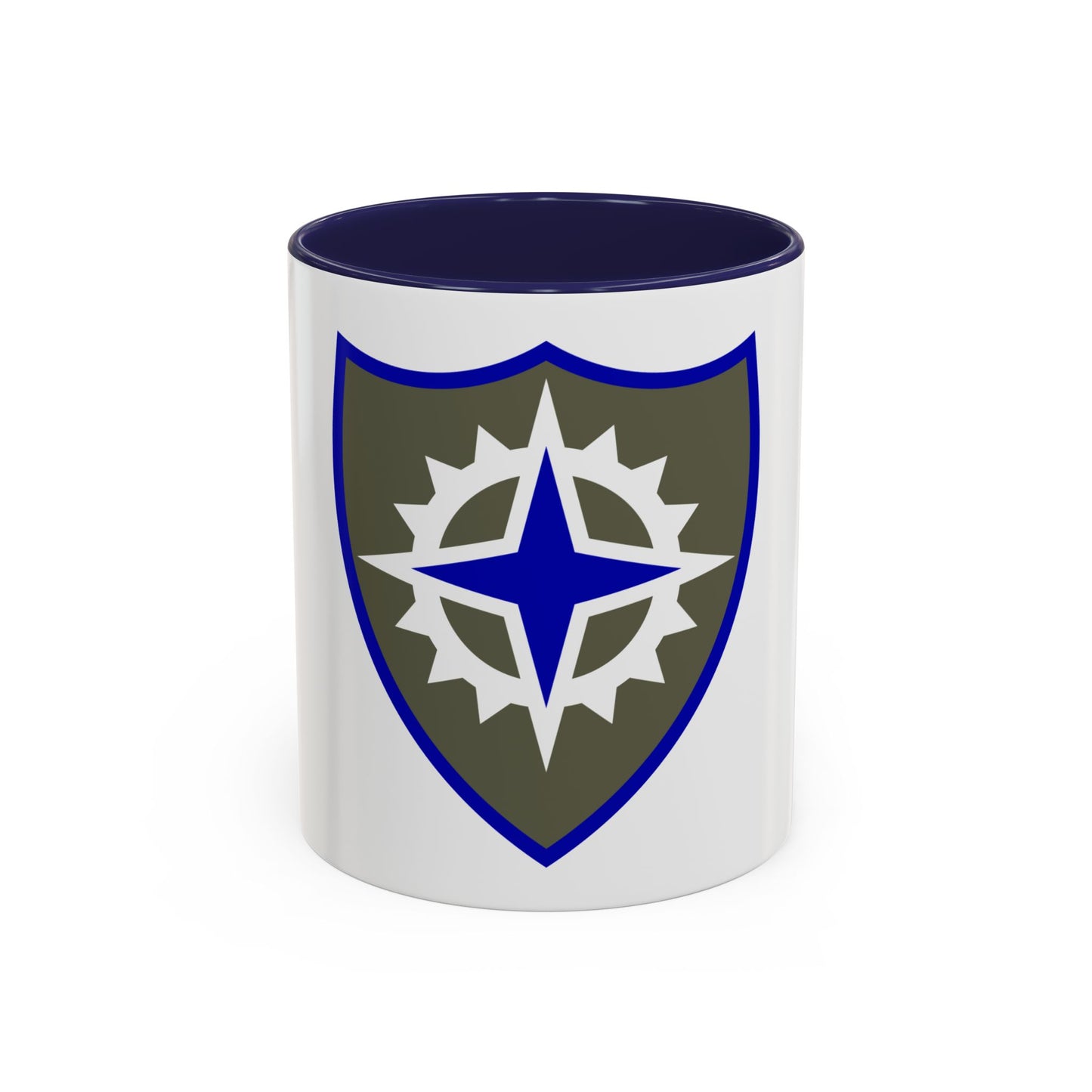 XVI Corps (U.S. Army) Accent Coffee Mug