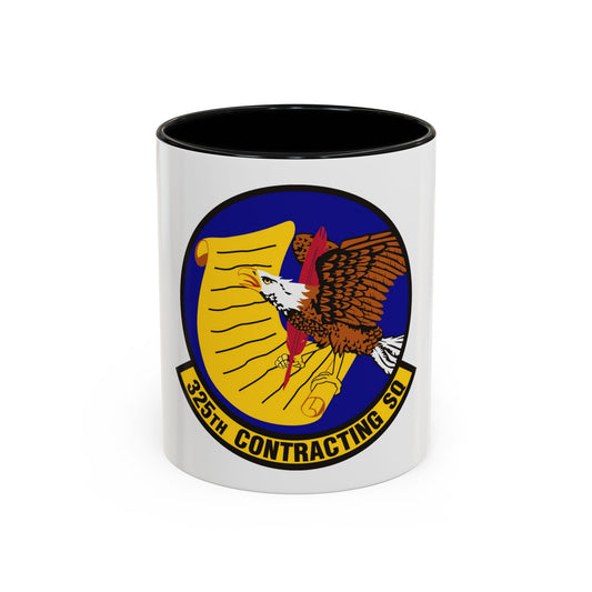 325th Contracting Squadron (U.S. Air Force) Accent Coffee Mug