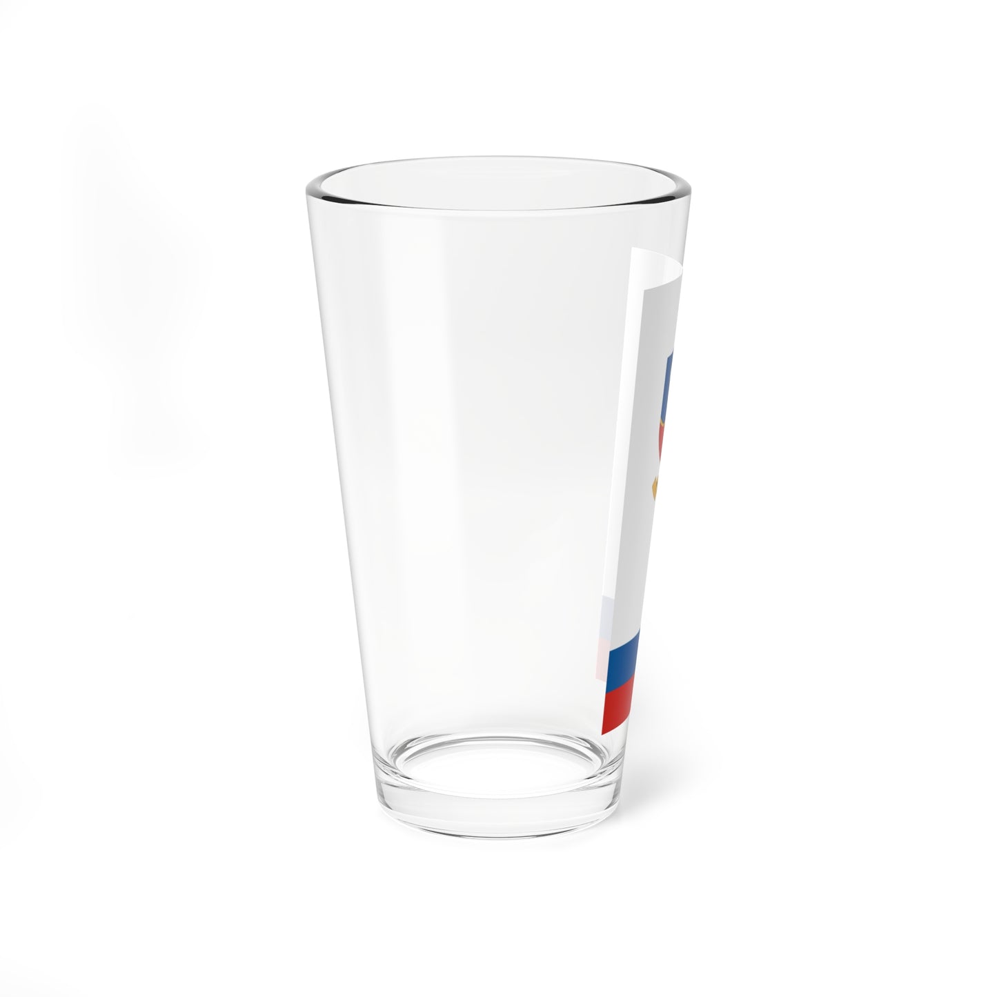 Flag of Kunadacs vertical (Hungary) Pint Glass 16oz