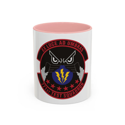 771st Test Squadron (U.S. Air Force) Accent Coffee Mug