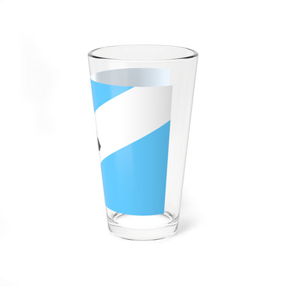 Flag of Madison Wisconsin 2018present (United States) Pint Glass 16oz
