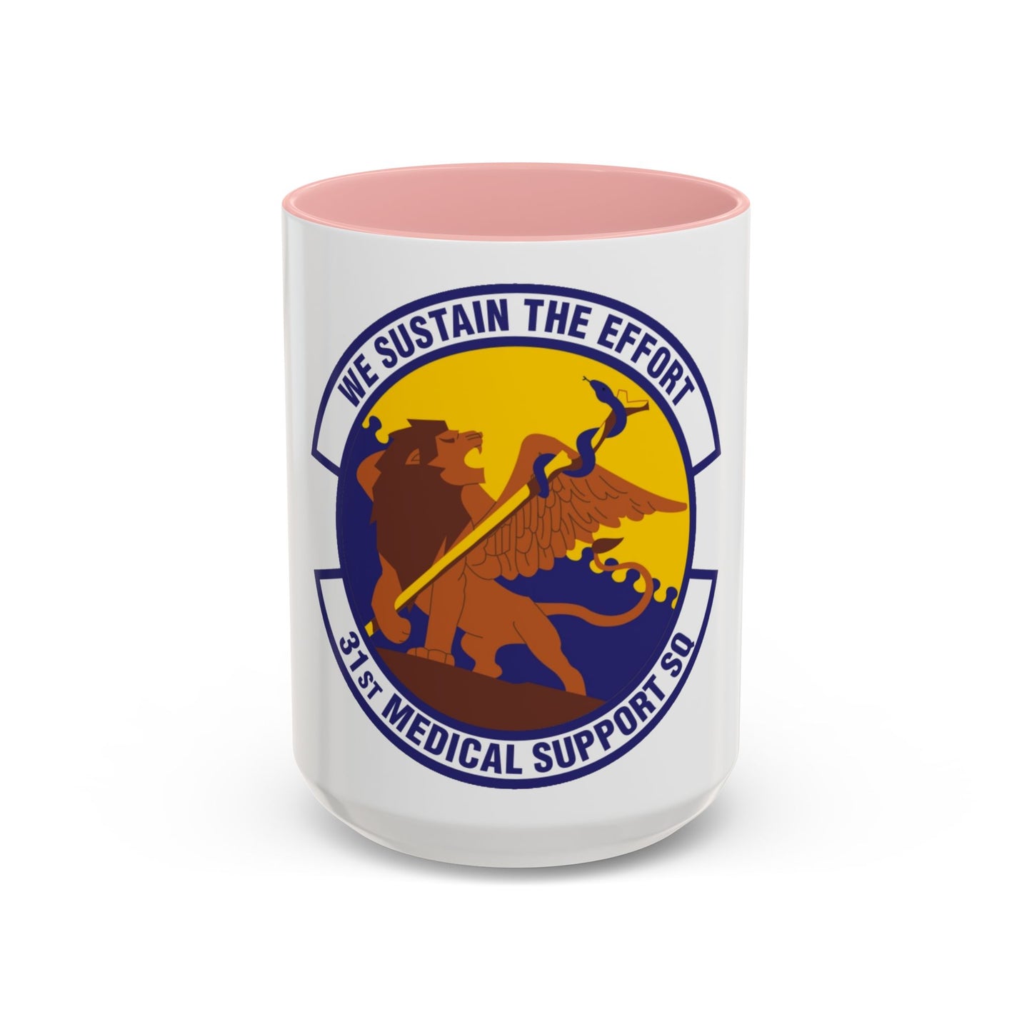 31st Medical Support Squadron (U.S. Air Force) Accent Coffee Mug