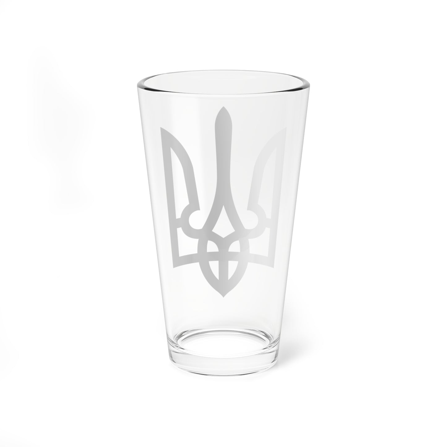 Vlad1Trezub (Ukraine) (Coat of Arms) Pint Glass 16oz
