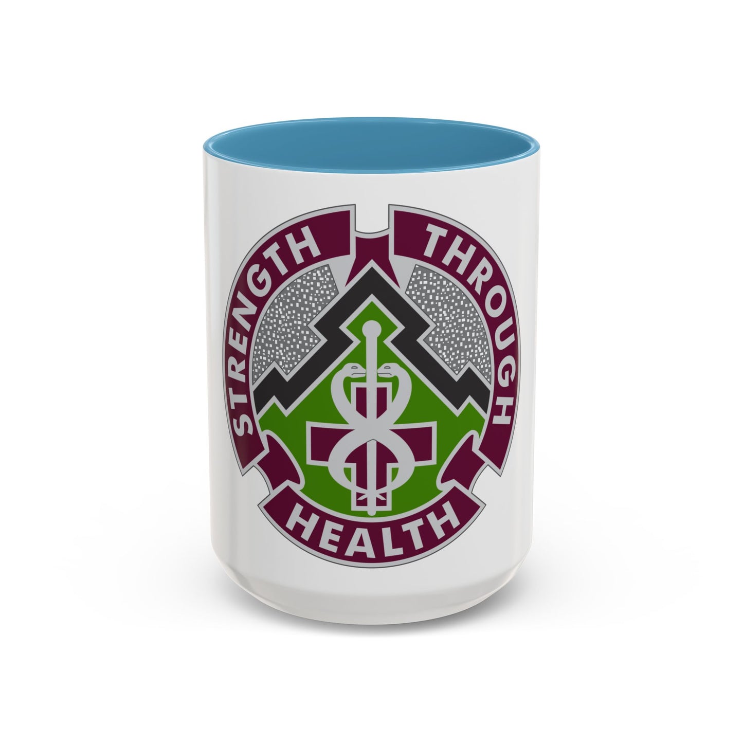 8 Medical Brigade 2 (U.S. Army) Accent Coffee Mug