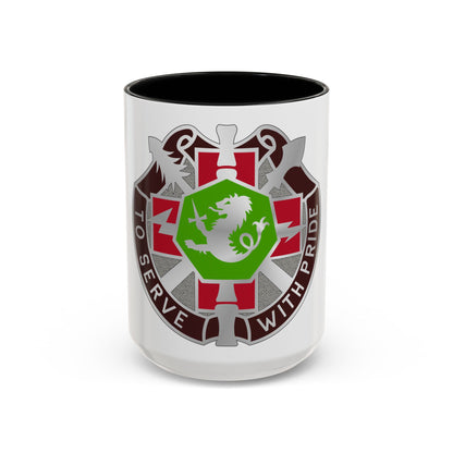 71 Evacuation Hospital (U.S. Army) Accent Coffee Mug