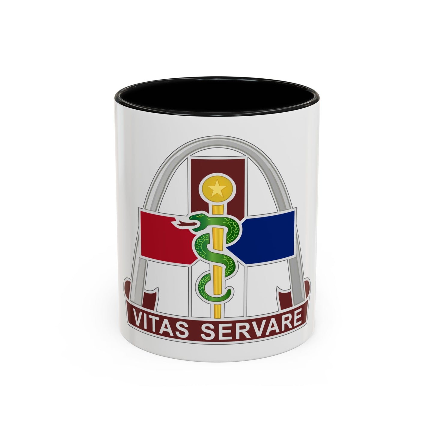 811th Hospital Center (U.S. Army) Accent Coffee Mug