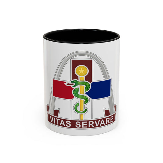 811th Hospital Center (U.S. Army) Accent Coffee Mug