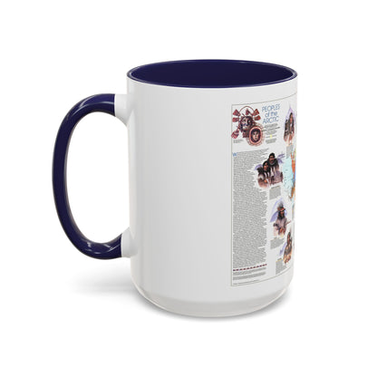 Arctic - Peoples of the (1983) (Map) Accent Coffee Mug