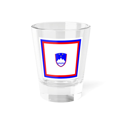Flag of the President of Slovenia (Slovenia) Shot Glass 1.5oz