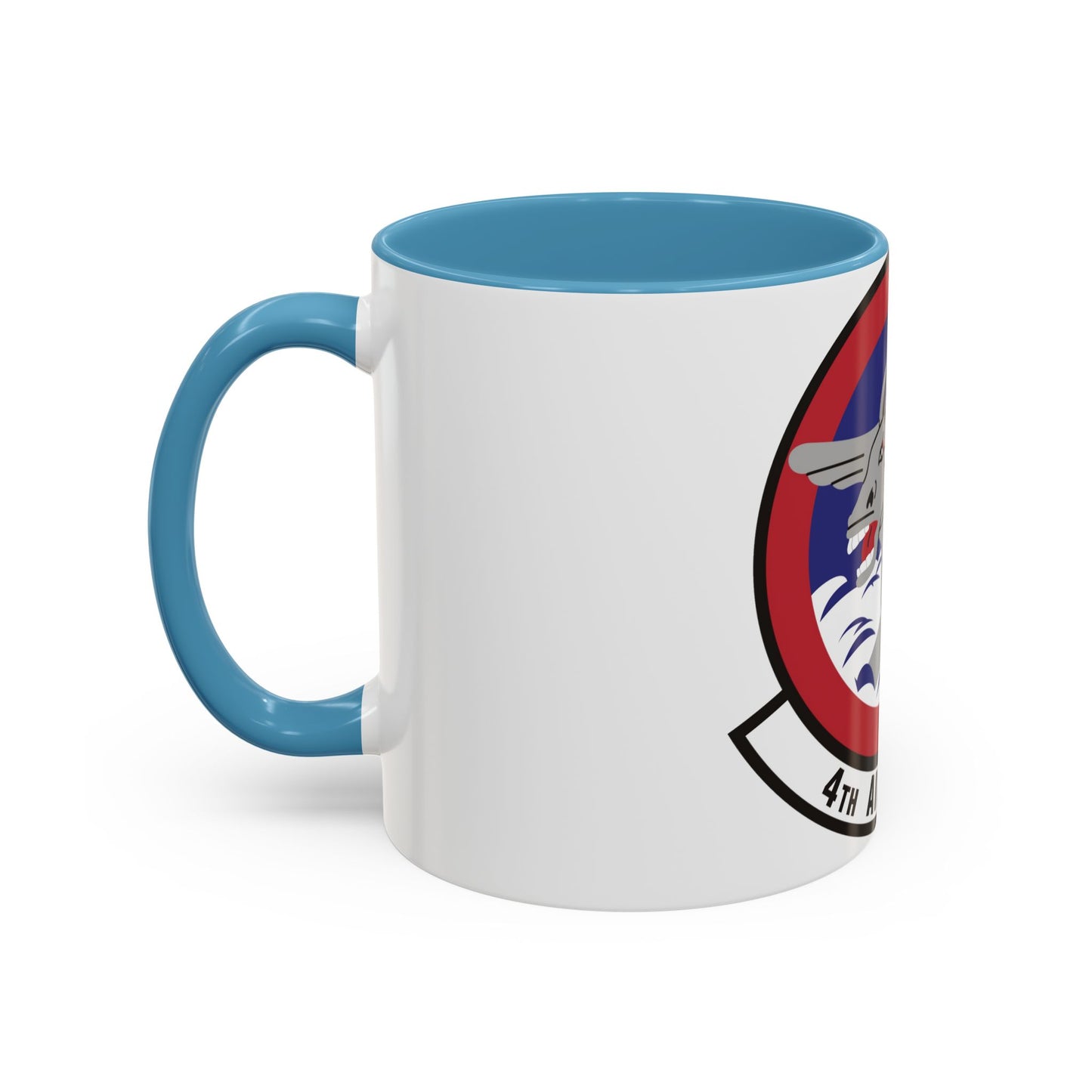 4th Airlift Squadron (U.S. Air Force) Accent Coffee Mug