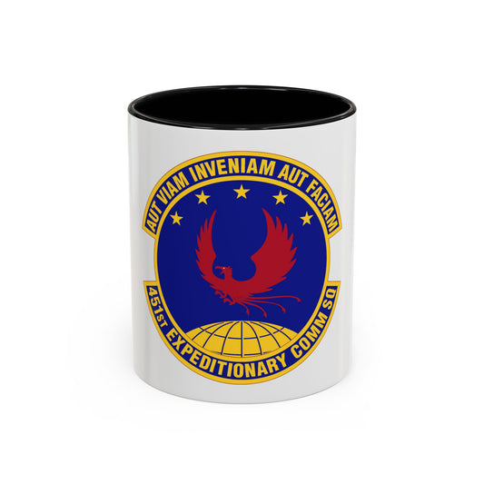 451st Expeditionary Communications Squadron (U.S. Air Force) Accent Coffee Mug