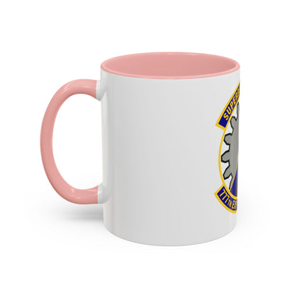 777th Expeditionary Prime Base Engineer Emergency Force Squadron (U.S. Air Force) Accent Coffee Mug