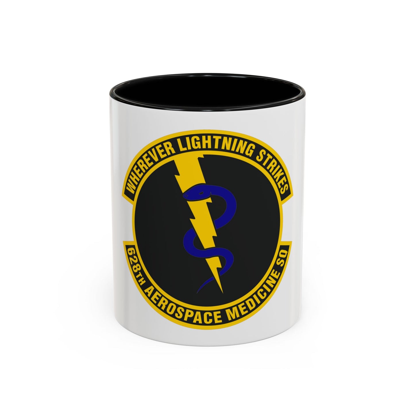 628th Aerospace Medicine Squadron (U.S. Air Force) Accent Coffee Mug