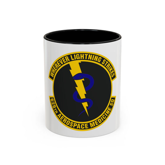 628th Aerospace Medicine Squadron (U.S. Air Force) Accent Coffee Mug