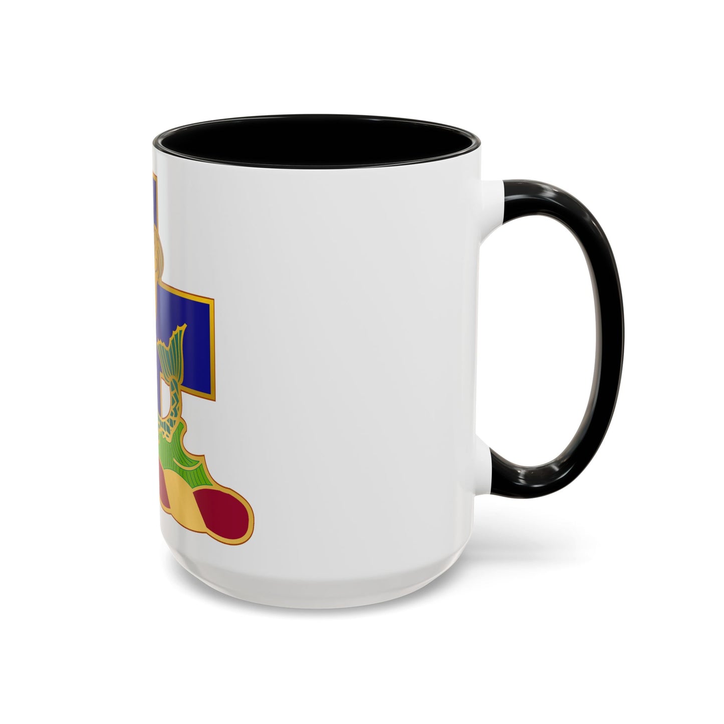 10th Antiaircraft Artillery Automatic Weapons Battalion (U.S. Army) Accent Coffee Mug