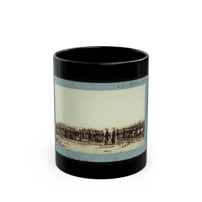 1st U.S. Colored Infantry (U.S. Civil War) Black Coffee Mug