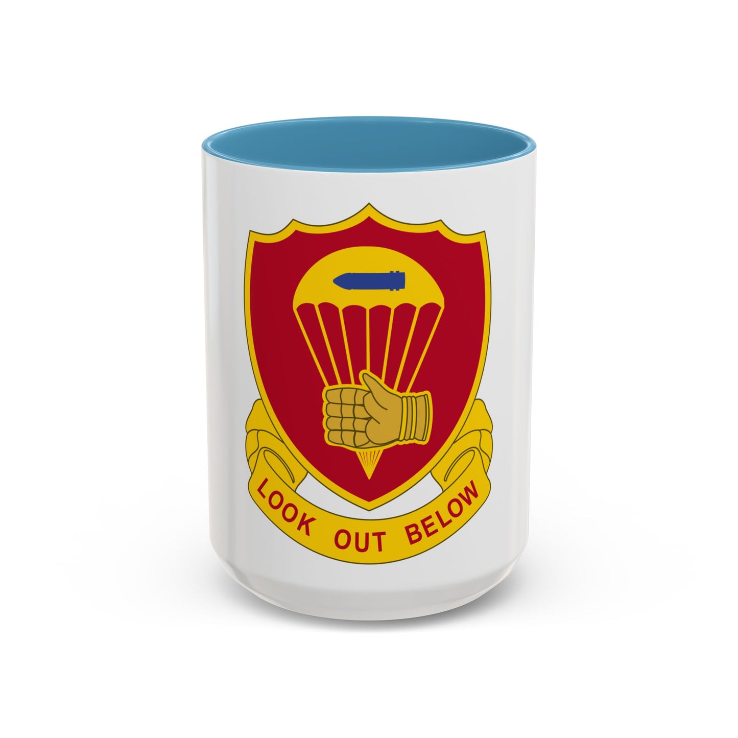376 Airborne Field Artillery Battalion (U.S. Army) Accent Coffee Mug