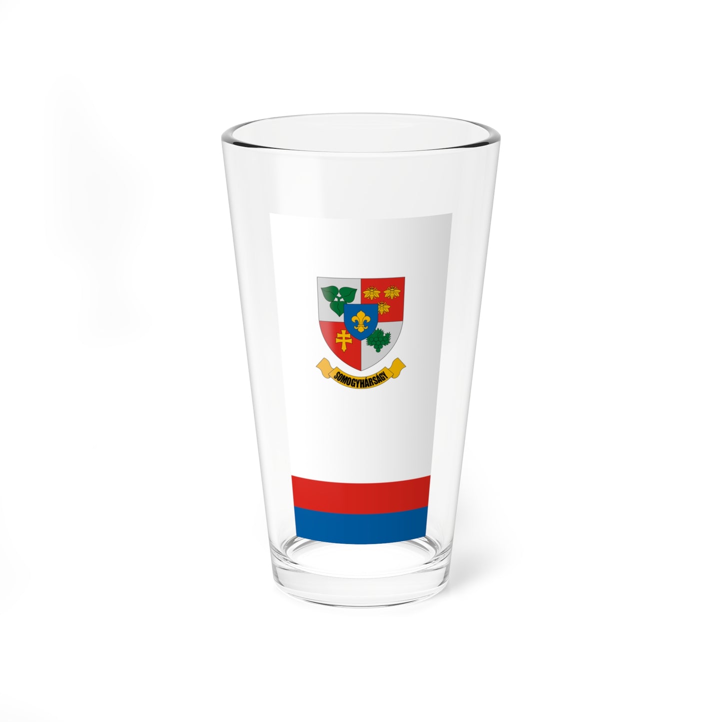 Flag of Somogyharsagy (Hungary) Pint Glass 16oz