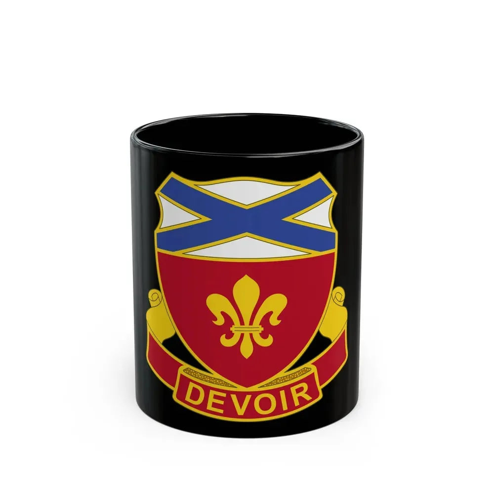 242 Engineer Battalion (U.S. Army) Black Coffee Mug 11oz - Go Mug Yourself