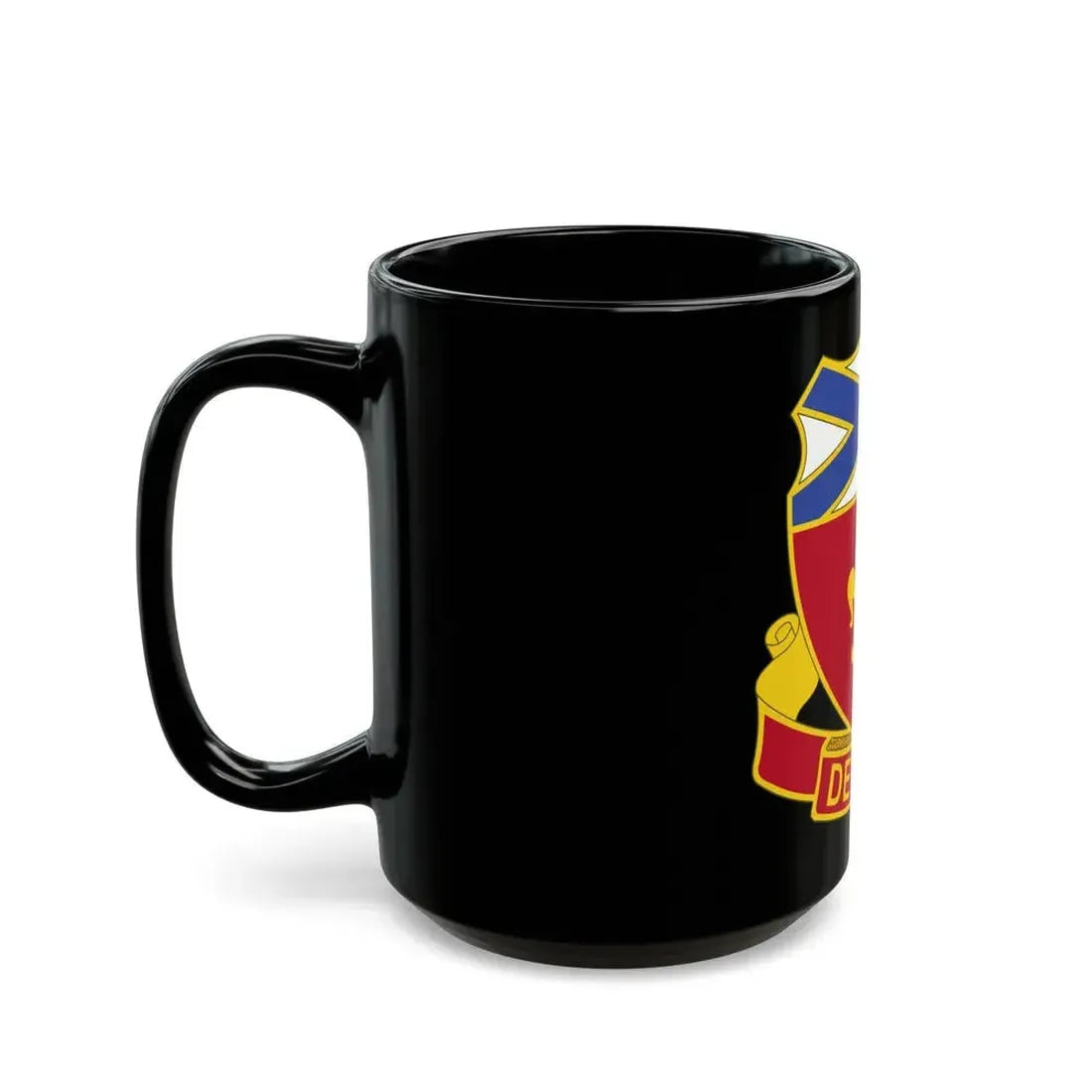 242 Engineer Battalion (U.S. Army) Black Coffee Mug - Go Mug Yourself