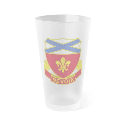 242 Engineer Battalion (U.S. Army) Frosted Pint Glass 16oz Default Title - Go Mug Yourself