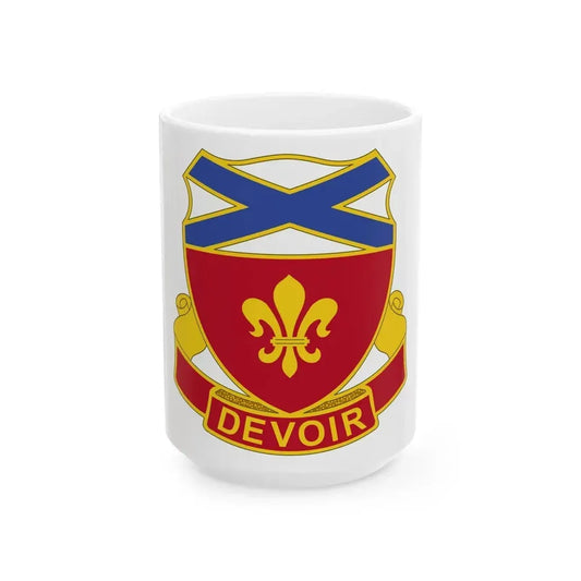 242 Engineer Battalion (U.S. Army) White Coffee Mug 15oz - Go Mug Yourself
