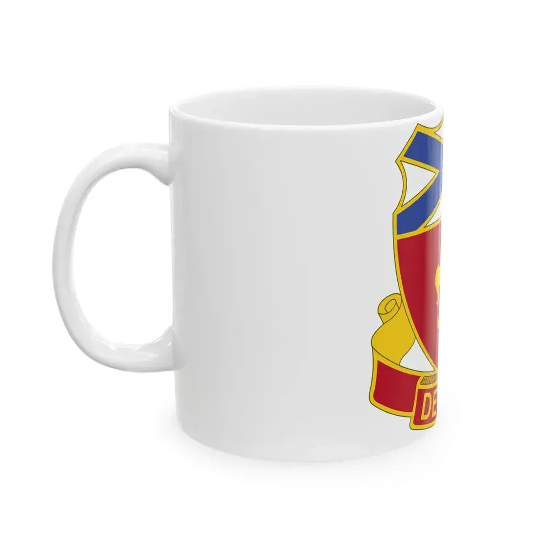 242 Engineer Battalion (U.S. Army) White Coffee Mug - Go Mug Yourself