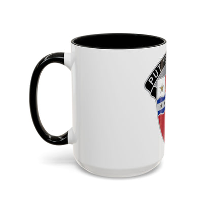 1st Engineer Brigade (U.S. Army) Accent Coffee Mug