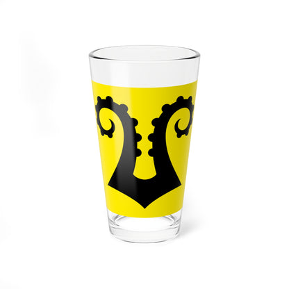 CHE Nossikon Flag (Switzerland) Pint Glass 16oz