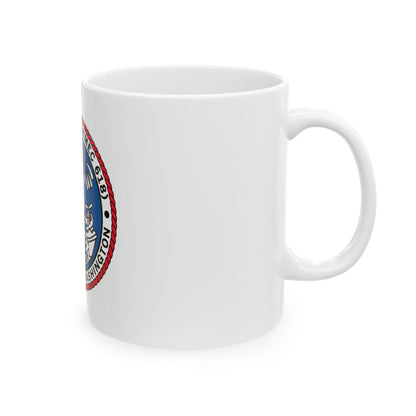 USCGC Active WMEC 618 Port Angeles WA (U.S. Coast Guard) White Coffee Mug