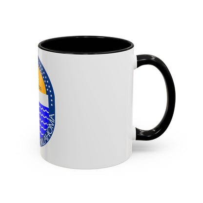 Seal of Tulsa Oklahoma - Accent Coffee Mug