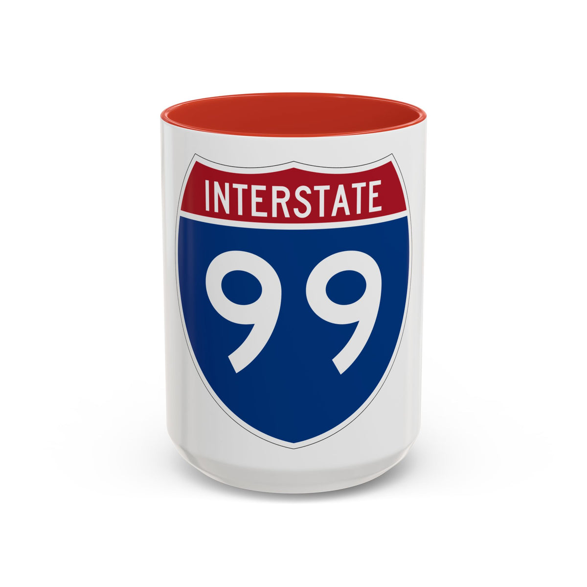 Interstate 99 (U.S. Highways) Accent Coffee Mug