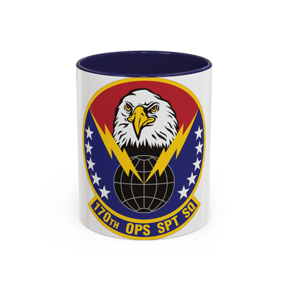 170th Operations Support Squadron (U.S. Air Force) Accent Coffee Mug