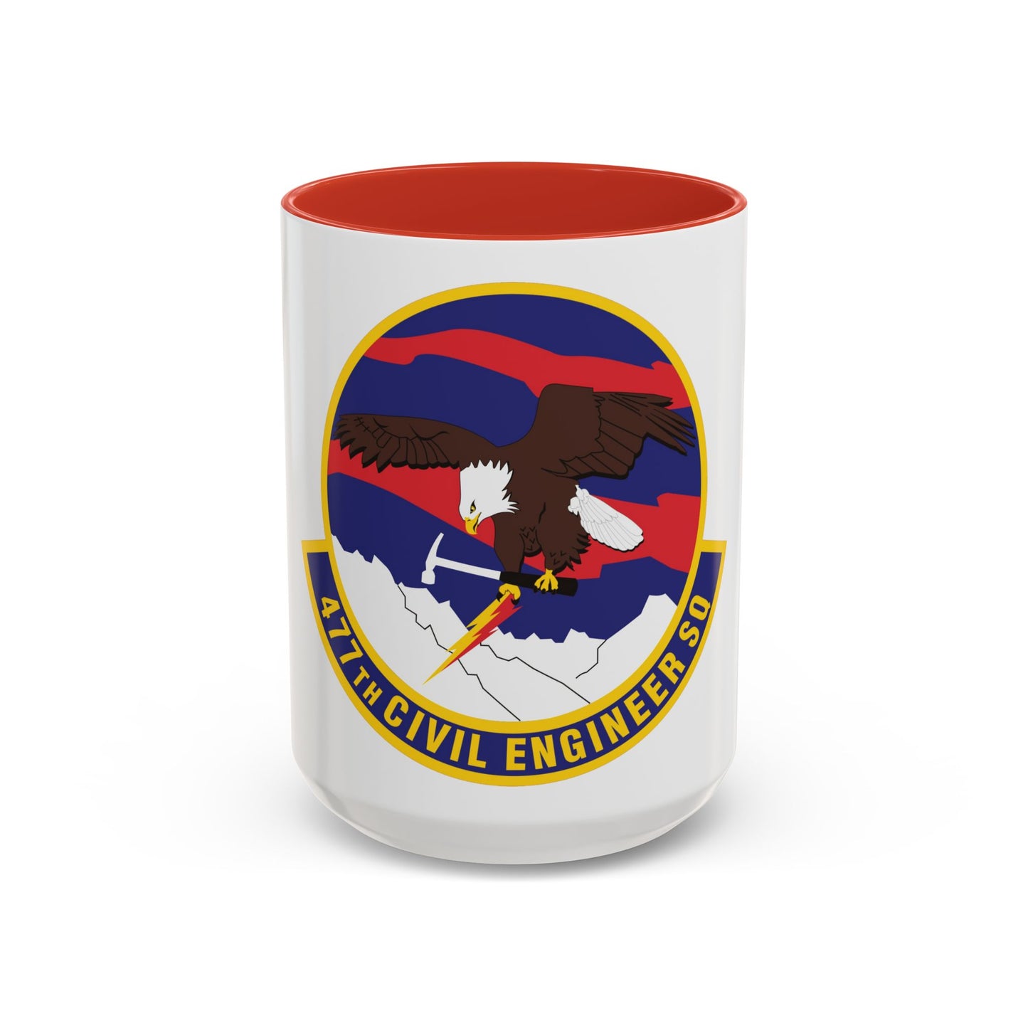477th Civil Engineer Squadron (U.S. Air Force) Accent Coffee Mug