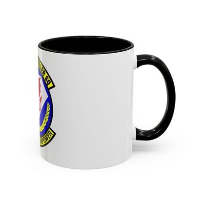 100 Comptroller Squadron USAFE (U.S. Air Force) Accent Coffee Mug