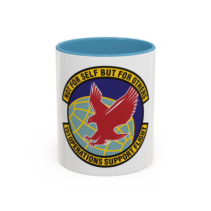 151st Operations Support Flight (U.S. Air Force) Accent Coffee Mug