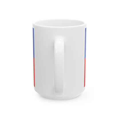 Flag of Friesland 2 Germany - White Coffee Mug