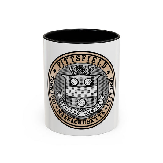 Seal of Pittsfield Massachusetts - Accent Coffee Mug
