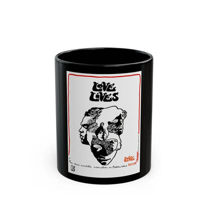 Love 1968 (Music Poster) Black Coffee Mug-11oz-Go Mug Yourself