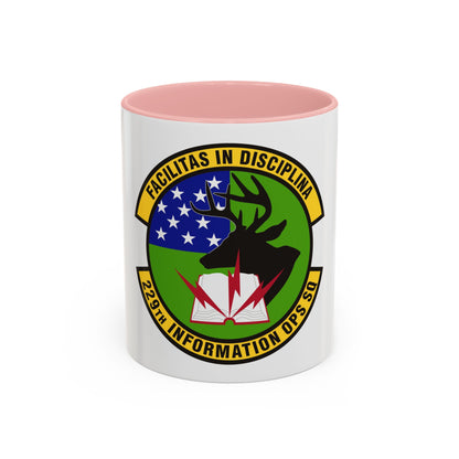 229th Information Operations Squadron (U.S. Air Force) Accent Coffee Mug