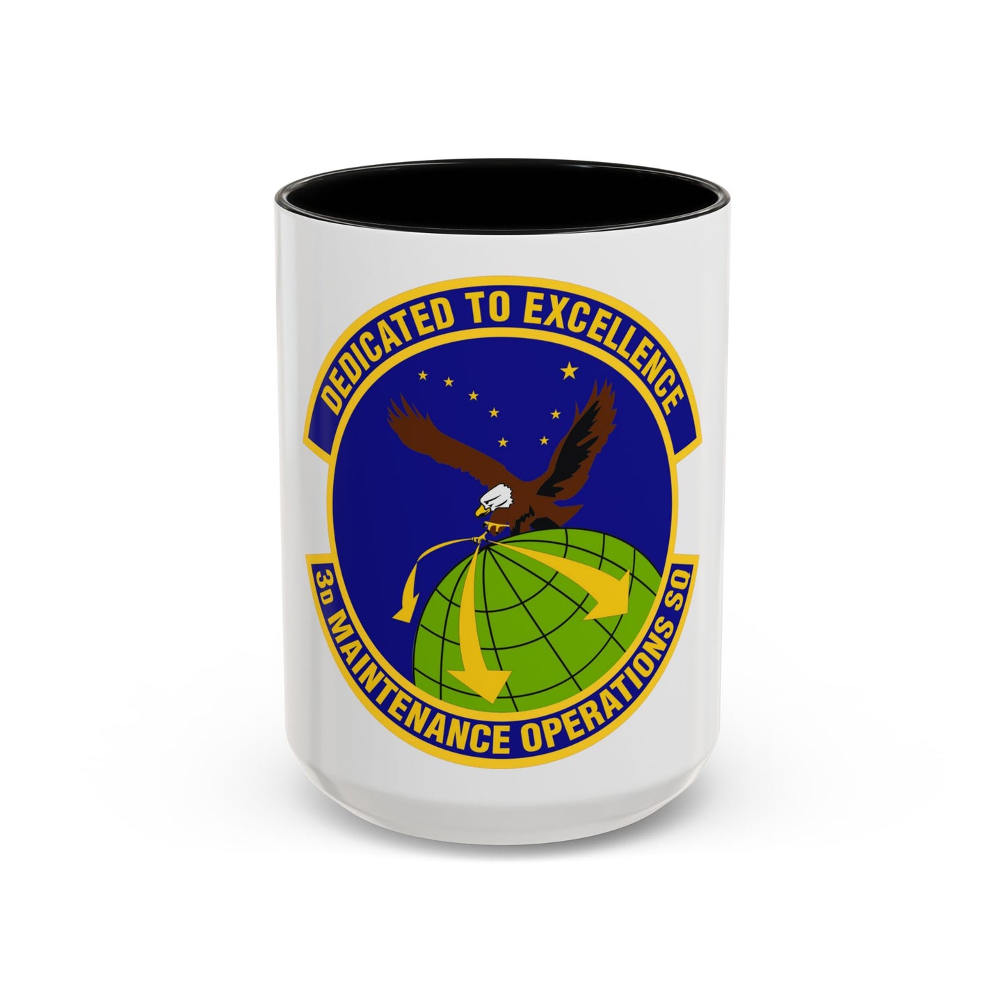 3d Maintenance Operations Squadron (U.S. Air Force) Accent Coffee Mug