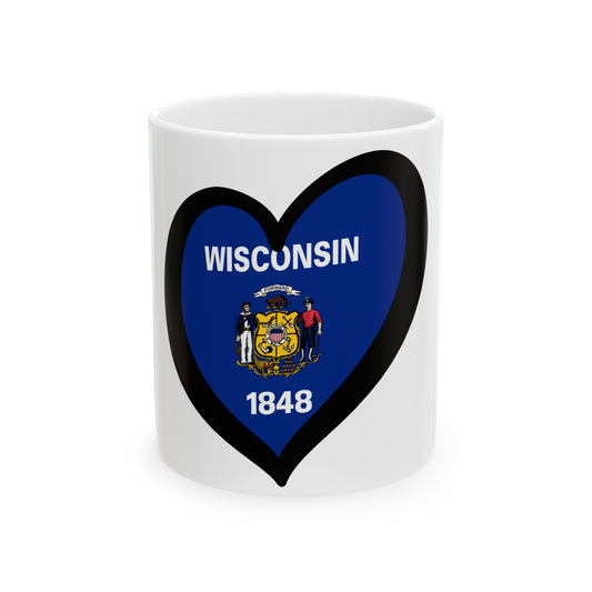 EuroWisconsin (United States) White Coffee Mug
