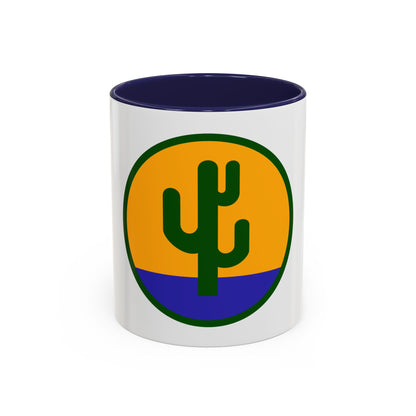 US 103rd Infantry Division (U.S. Army) Accent Coffee Mug