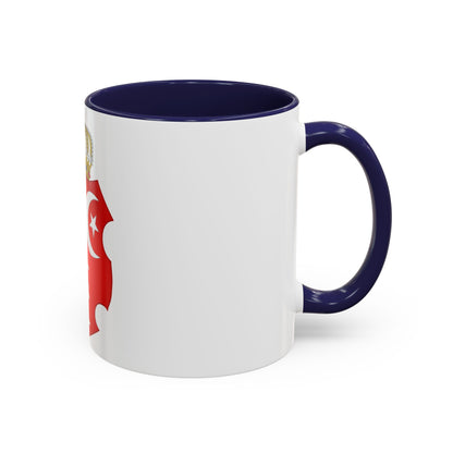 Coat of Arms of the Sultan of Egypt - Accent Coffee Mug