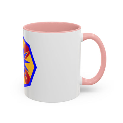 13th Sustainment Command Expeditionary (U.S. Army) Accent Coffee Mug