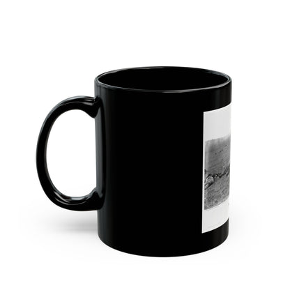 Incidents Of The War. A Harvest Of Death, Gettysburg, July, 1863 (U.S. Civil War) Black Coffee Mug