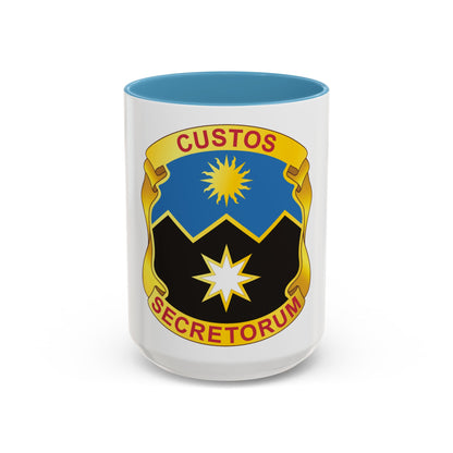115 Military Intelligence Group (U.S. Army) Accent Coffee Mug