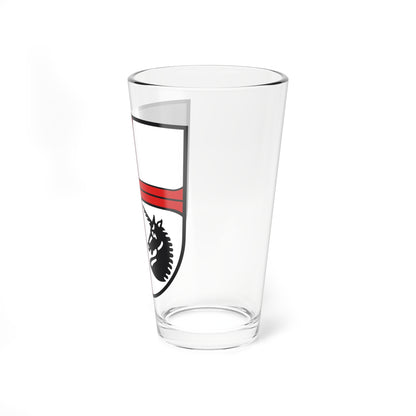 Wappen Burlafingen (Germany) (Coat of Arms) Pint Glass 16oz