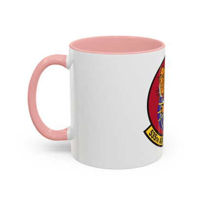 535th Airlift Squadron (U.S. Air Force) Accent Coffee Mug